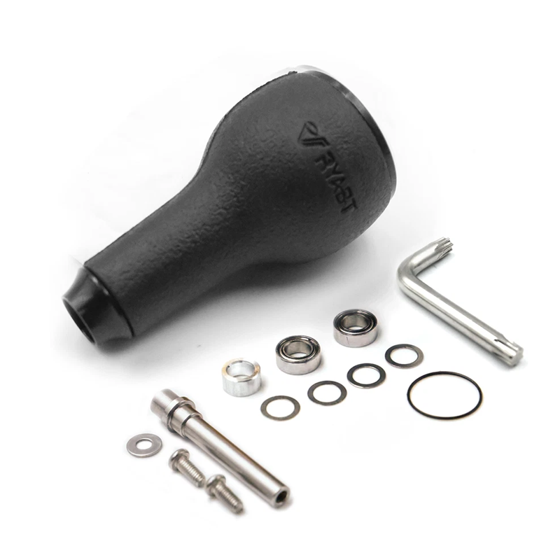 TPE Black Knob 27mm Compatible - Shimano Reel Stradic ulasan dan harga