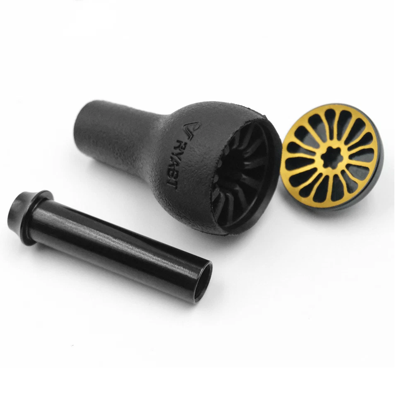 TPE Black Knob 27mm Compatible - Shimano Reel Stradic ulasan dan harga