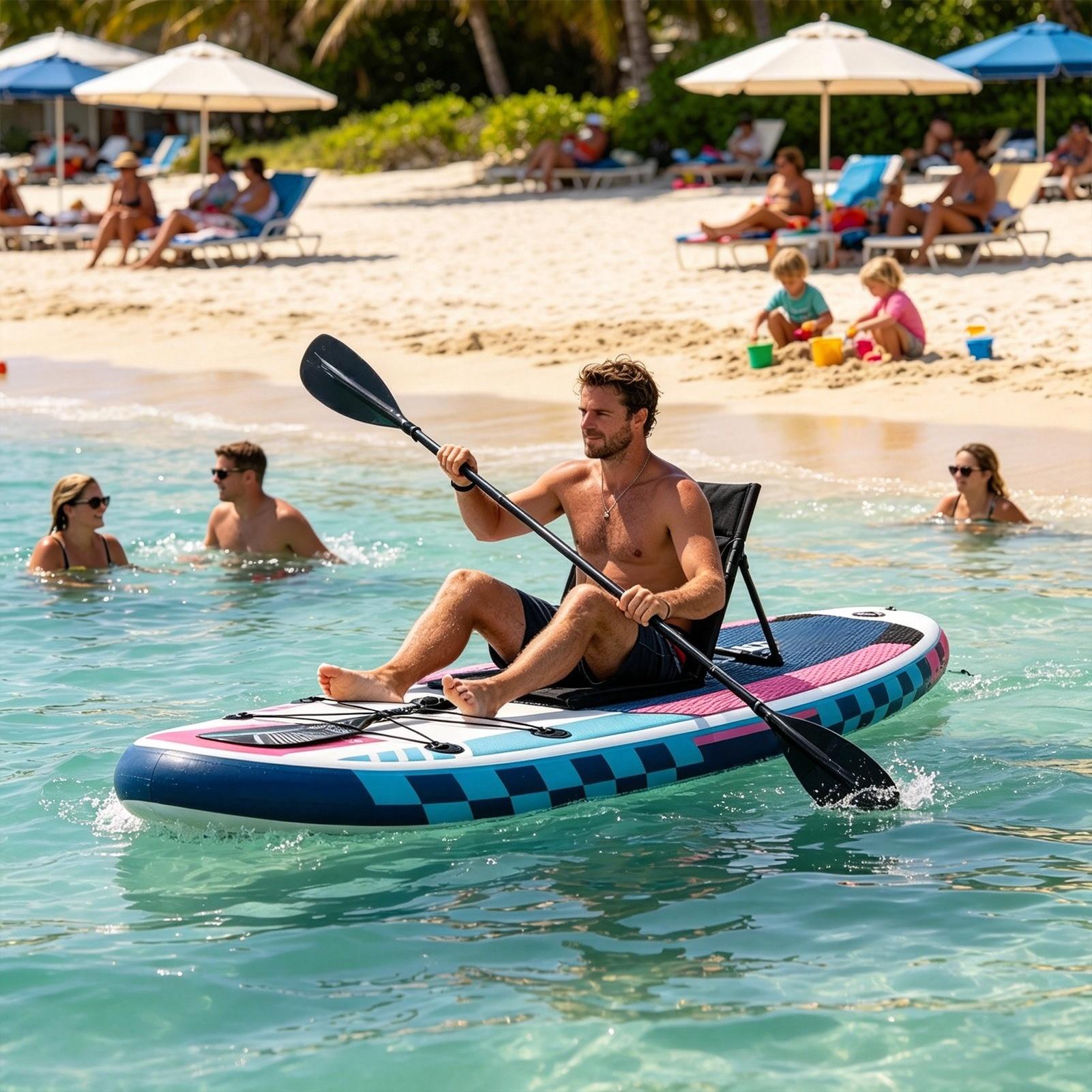 Paddle Board Seat Portable Rec - Fishing Kayak Paddle ulasan dan harga