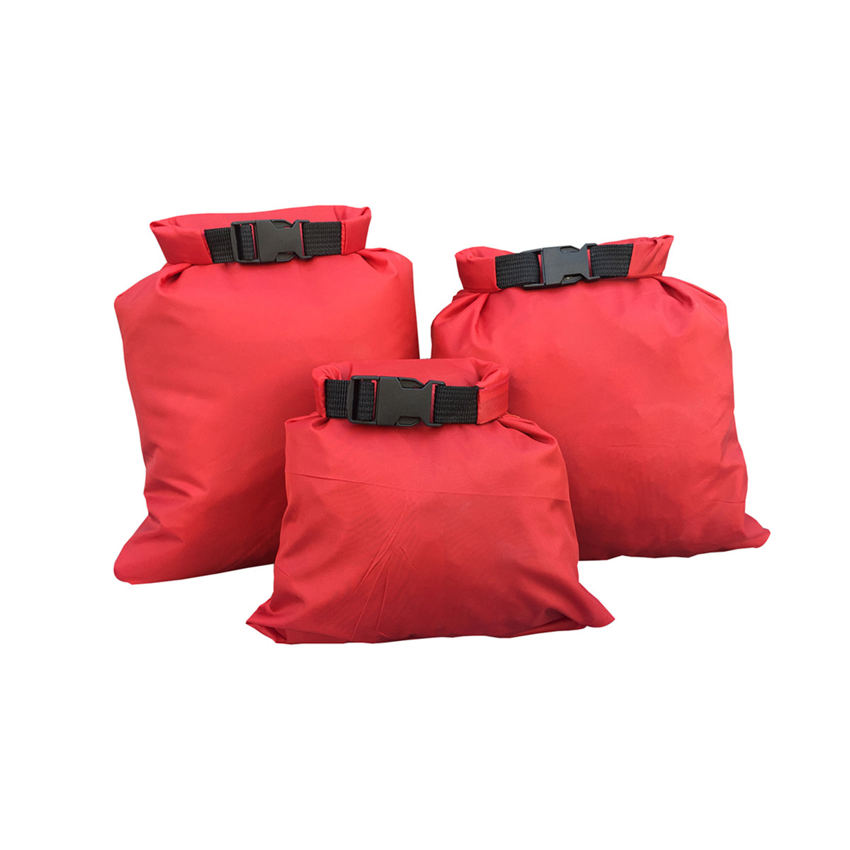 3Pcs Waterproof Dry Bag Pouch  - Fishing Kayak Storage Bag ulasan dan harga